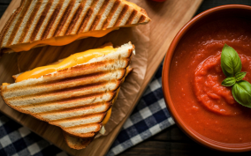 12 Sandwich & Soup or Salad