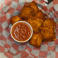 Crispy breaded fried ravioli served with marinara dipping sauce.