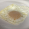 One freshly cooked breakfast egg.