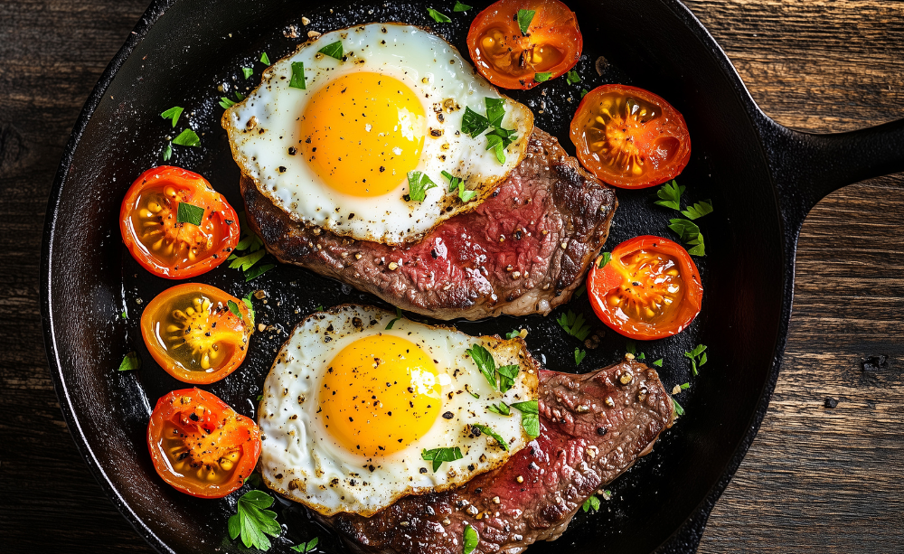 Ranch Steak & Eggs