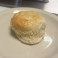 Freshly baked breakfast biscuit served warm.