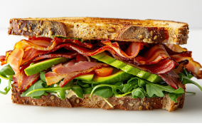 Turkey Bacon Avocado Sandwich
